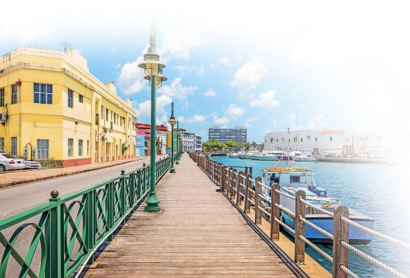 Para 2030 Barbados espera haber aumentado su conectividad de vuelos dos veces por semana a vuelos diarios. Para 2030 Barbados espera haber aumentado su conectividad de vuelos dos veces por semana a vuelos diarios.