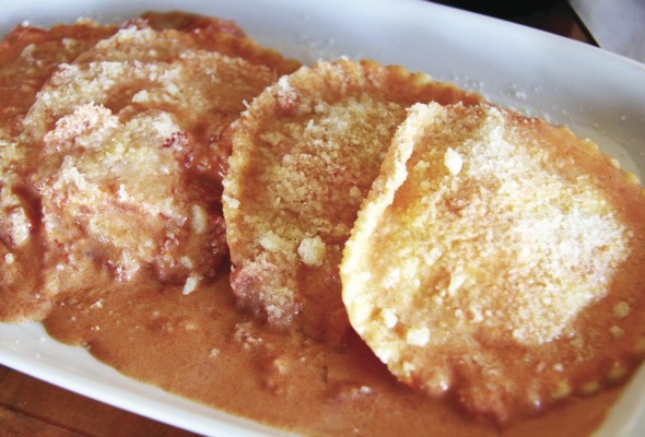 Ravioli de zapallo Ravioli de zapallo