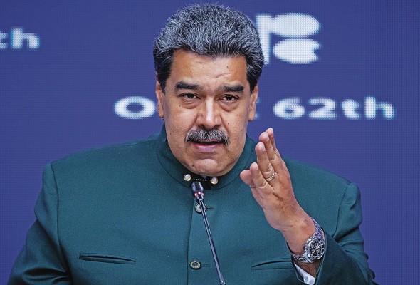 El mandatario de Venezuela, Nicolás Maduro. El mandatario de Venezuela, Nicolás Maduro.