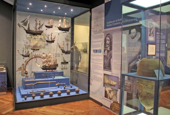 Parte de la colección permanente del Museo del Canal Parte de la colección permanente del Museo del Canal