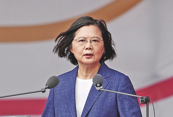La presidenta de Taiwán, Tsai Ing-wen, confirmó por primera vez qu hay tropas de EE.UU. en la isla. La presidenta de Taiwán, Tsai Ing-wen, confirmó por primera vez qu hay tropas de EE.UU. en la isla.
