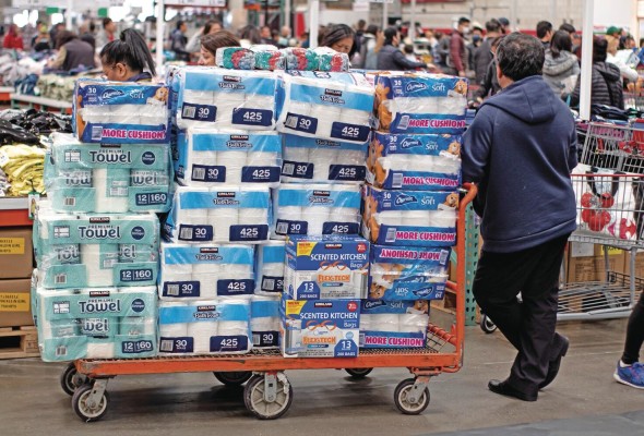 El acaparamiento de papel higiénico responde a una situación social caótica. El acaparamiento de papel higiénico responde a una situación social caótica.