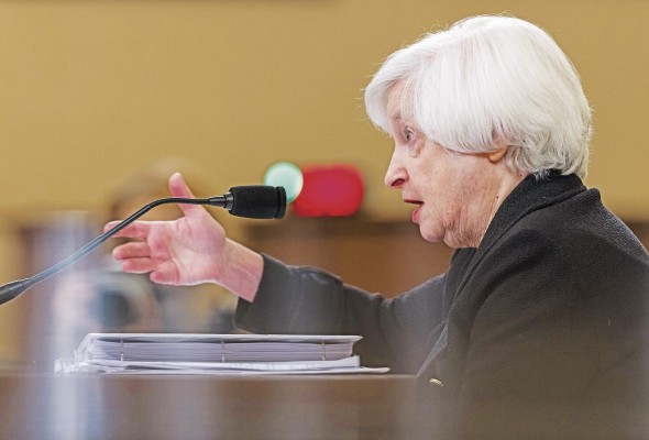 La secretaria del Tesoro de EE.UU., Yanet Yellen La secretaria del Tesoro de EE.UU., Yanet Yellen