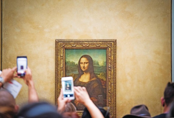 La Gioconda (1503-1506) de Leonardo Da Vinci muestra la técnica del 'sfumato' en el óleo. La Gioconda (1503-1506) de Leonardo Da Vinci muestra la técnica del 'sfumato' en el óleo.