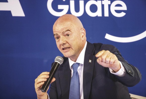 El presidente de la FIFA, Gianni Infantino El presidente de la FIFA, Gianni Infantino