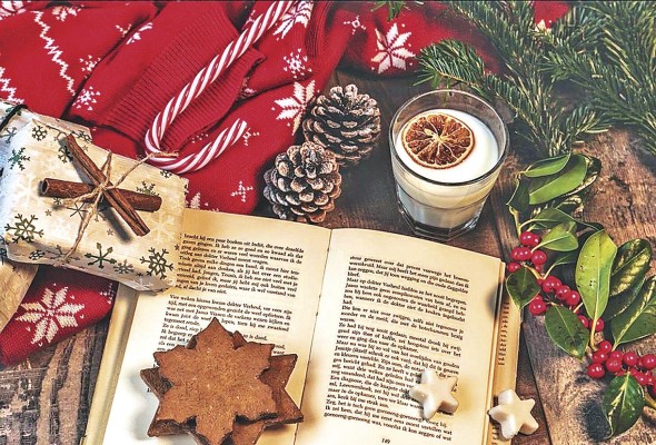 En Islandia es común regalarse libros en Navidad. En Islandia es común regalarse libros en Navidad.
