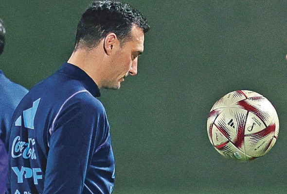 El entrenador de la selección argentina Lionel Scaloni El entrenador de la selección argentina Lionel Scaloni