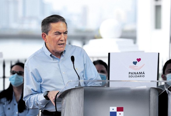 El presidente de la República de Panamá, Laurentino Cortizo El presidente de la República de Panamá, Laurentino Cortizo