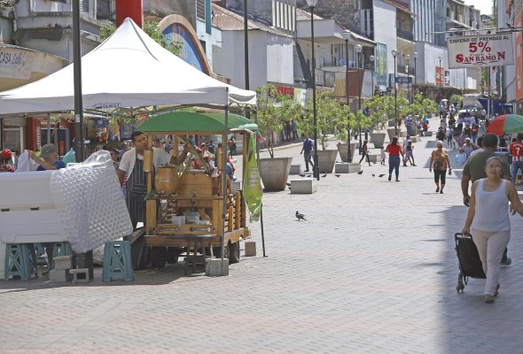 La peatonal va recobrando su aspecto anterior a la temporada decembrina. La peatonal va recobrando su aspecto anterior a la temporada decembrina.