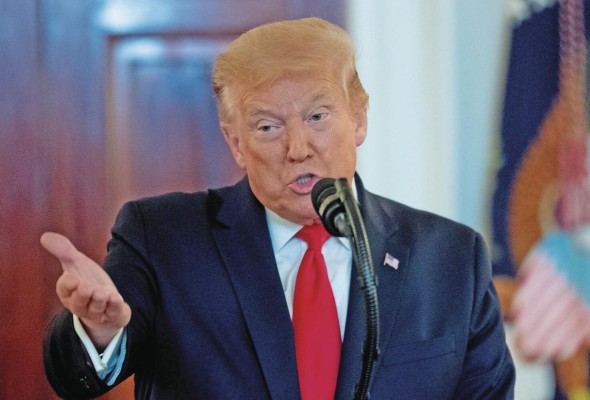 Donald Trump, presidente de Estados Unidos. Donald Trump, presidente de Estados Unidos.