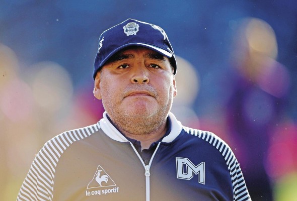 En la imagen, el entrenador y exfutbolista argentino Diego Maradona En la imagen, el entrenador y exfutbolista argentino Diego Maradona