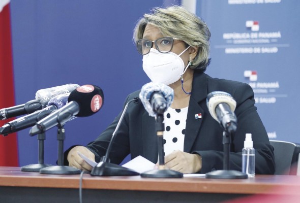 Ivette Berrío, viceministra de Salud, en conferencia de prensa explica la logística para la vacunación. Ivette Berrío, viceministra de Salud, en conferencia de prensa explica la logística para la vacunación.