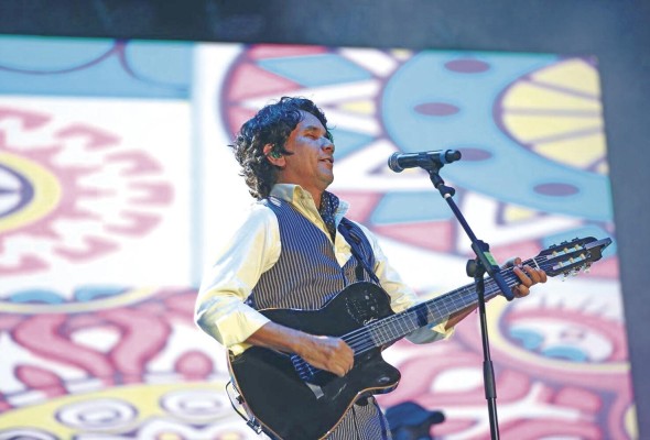 Jorge Villamizar, vocalista de Bacilos. Jorge Villamizar, vocalista de Bacilos.