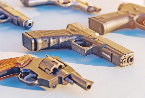 Foto ilustrativa. Armas de fuego. Foto ilustrativa. Armas de fuego.