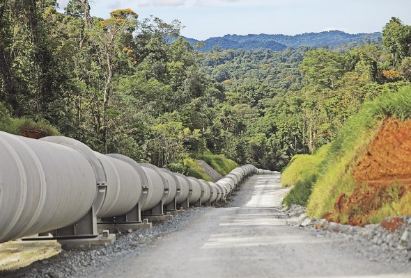 El proyecto no utiliza agua de los ríos para la producción de cobre o energía. El proyecto no utiliza agua de los ríos para la producción de cobre o energía.