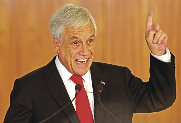 El mandatario derechista, Sebastián Piñera, denuncia supuestas organizaciones 'terroristas' en la región. El mandatario derechista, Sebastián Piñera, denuncia supuestas organizaciones 'terroristas' en la región.