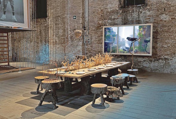 SuperfluxVenice, de Giorgio Lazzaro, una de las propuestas que pueden verse en la exposición “Our time on Earth”. SuperfluxVenice, de Giorgio Lazzaro, una de las propuestas que pueden verse en la exposición “Our time on Earth”.