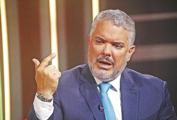 Iván Duque: 'Sin aspersión veremos un crecimiento estrepitoso de cultivos ilícitos en Colombia' Iván Duque: 'Sin aspersión veremos un crecimiento estrepitoso de cultivos ilícitos en Colombia'