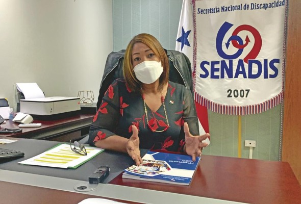 Dohany Raquel Shaud, directora de la Secretaría Nacional de Discapacidad. Dohany Raquel Shaud, directora de la Secretaría Nacional de Discapacidad.