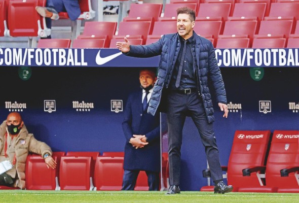 Diego Pablo Simeone, entrenador del Atlético de Madrid Diego Pablo Simeone, entrenador del Atlético de Madrid