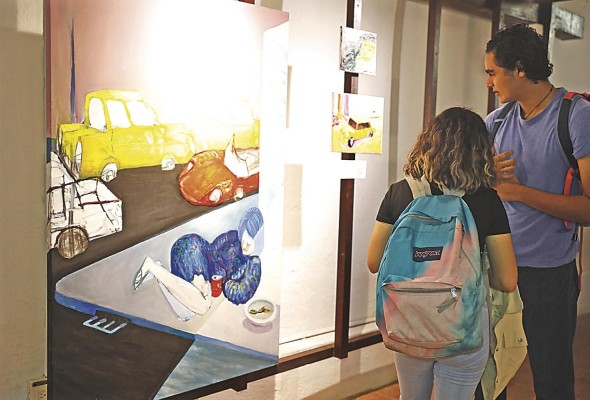 Todas las obras de 'Panarama' fueron trabajadas de manera simultánea. Todas las obras de 'Panarama' fueron trabajadas de manera simultánea.
