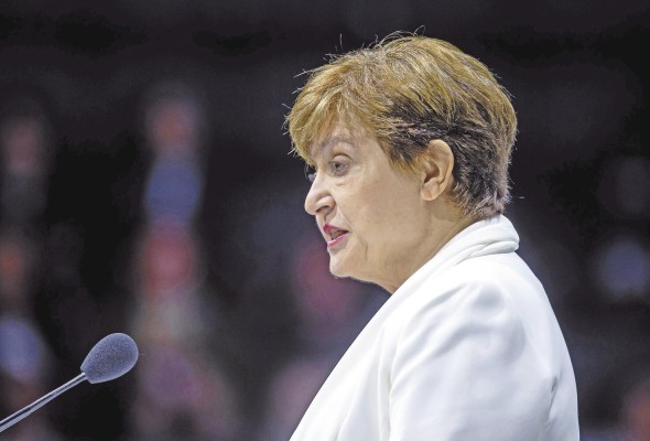 Kristalina Georgieva, directora gerente el FMI. Kristalina Georgieva, directora gerente el FMI.