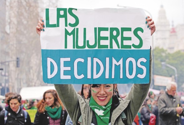 Campaña a favor del aborto en Argentina Campaña a favor del aborto en Argentina