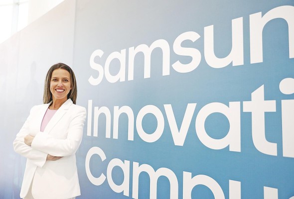 María Fernanda Hernández, gerente de Ciudadanía Corporativa de Samsung Electronics María Fernanda Hernández, gerente de Ciudadanía Corporativa de Samsung Electronics