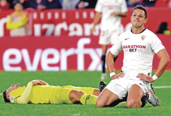 El delantero mexicano Javier ´Chicharito´ Hernández. El delantero mexicano Javier ´Chicharito´ Hernández.