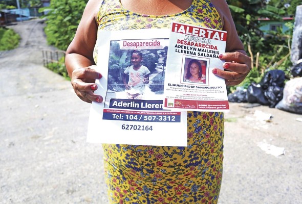 Ya son casi 10 meses de angustia y dolor de los familiares de Aderlyn Llerena de 9 años. Ya son casi 10 meses de angustia y dolor de los familiares de Aderlyn Llerena de 9 años.