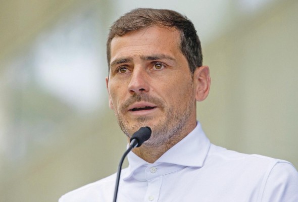 El portero español Iker Casillas El portero español Iker Casillas