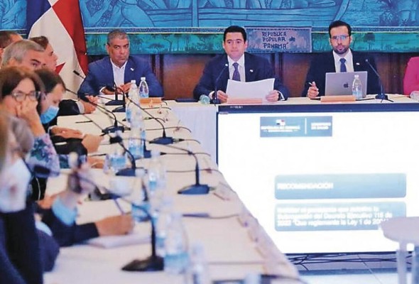 Mesa técnica de medicamentos recomienda a Cortizo subrogar decreto que reglamenta la ley de medicamentos. Mesa técnica de medicamentos recomienda a Cortizo subrogar decreto que reglamenta la ley de medicamentos.