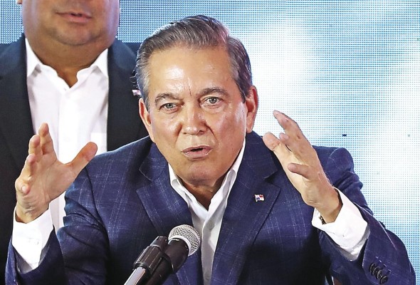 Laurentino Cortizo, presidente de la República. Laurentino Cortizo, presidente de la República.