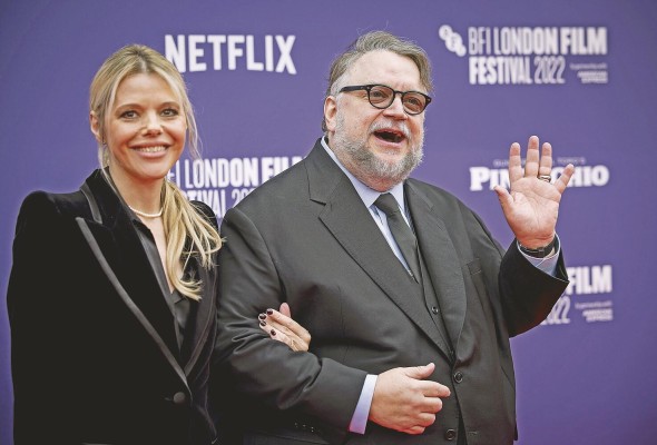 El director mexicano Guillermo del Toro y su mujer Kim Morgan El director mexicano Guillermo del Toro y su mujer Kim Morgan
