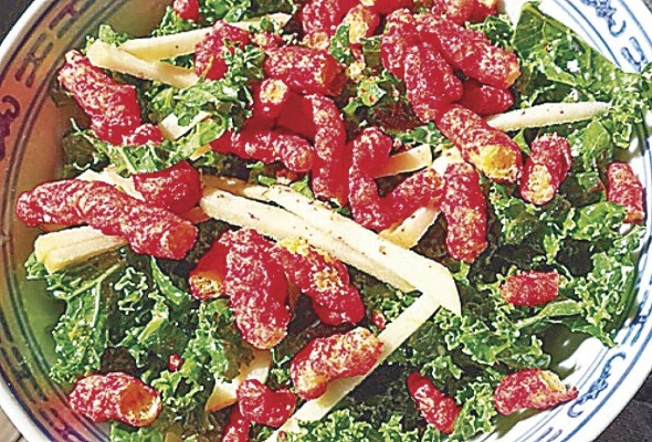 La ensalada de cheetos obtuvo diferentes reacciones de los usuarios en la red social. La ensalada de cheetos obtuvo diferentes reacciones de los usuarios en la red social.