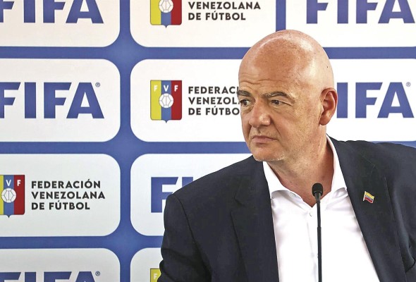 El presidente de la Federación Internacional de Fútbol Asociado (FIFA), Gianni Infantino El presidente de la Federación Internacional de Fútbol Asociado (FIFA), Gianni Infantino