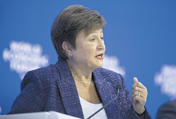 Kristalina Georgieva, directora del Fondo Monetario Internacional (FMI). Kristalina Georgieva, directora del Fondo Monetario Internacional (FMI).