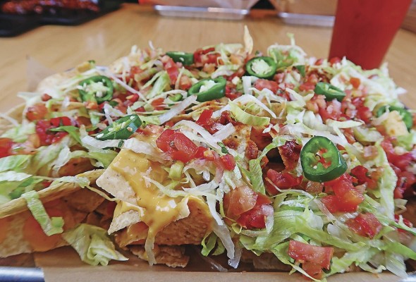 Ultimate nachos. Ultimate nachos.