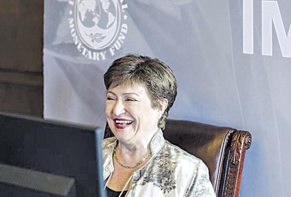 La directora gerente del FMI, Kristalina Georgieva. La directora gerente del FMI, Kristalina Georgieva.