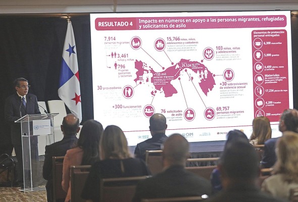 Santiago Paz, jefe de misión de la Organización Internacional para las Migraciones en Panamá. Santiago Paz, jefe de misión de la Organización Internacional para las Migraciones en Panamá.