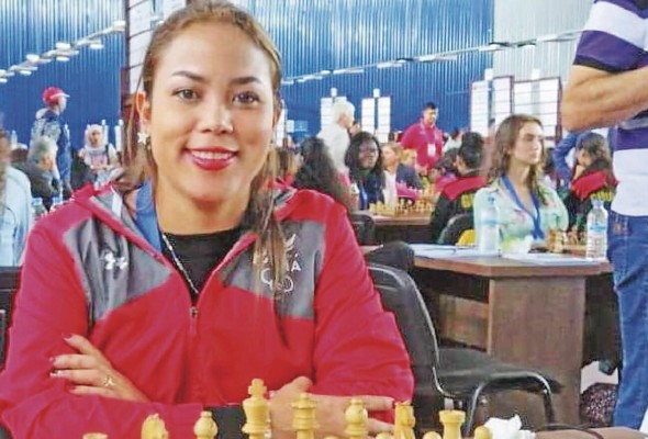Raisa Barría, actual campeona en la categoría femenina Raisa Barría, actual campeona en la categoría femenina