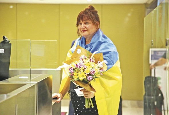 Valeriia Khovrych fue bienvenida en Panamá el pasado 22 de marzo, tras salir de Ucrania el 1 de marzo. Valeriia Khovrych fue bienvenida en Panamá el pasado 22 de marzo, tras salir de Ucrania el 1 de marzo.