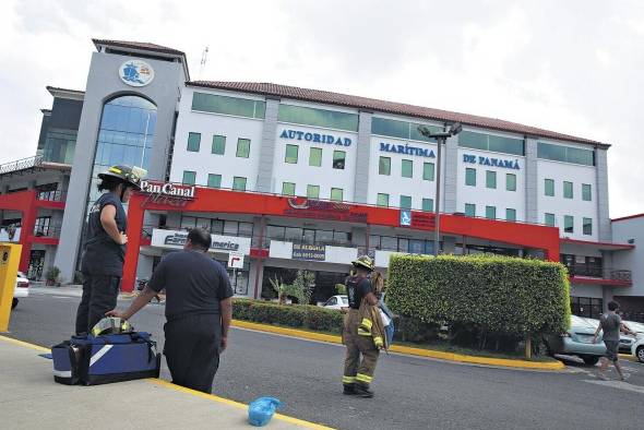 Fachada Autoridad Marítima de Panamá. Fachada Autoridad Marítima de Panamá.
