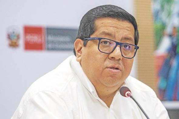 El ministro de Economía y Finanzas de Perú, Alex Contreras. El ministro de Economía y Finanzas de Perú, Alex Contreras.