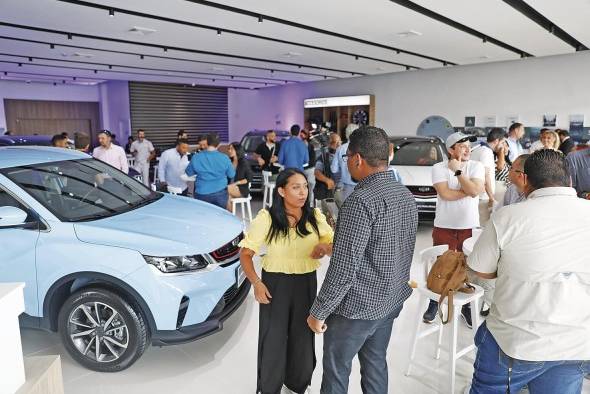 Los asistentes pudieron conocer de primera mano, los modelos de lo autos Geely Los asistentes pudieron conocer de primera mano, los modelos de lo autos Geely