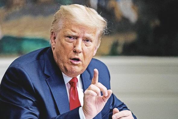El expresidente de EE.UU. Donald J. Trump El expresidente de EE.UU. Donald J. Trump