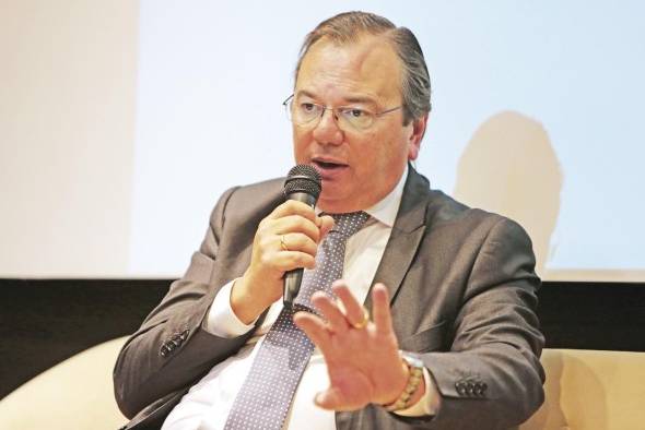 El ministro de Transporte y Obras Públicas, José Luis Falero El ministro de Transporte y Obras Públicas, José Luis Falero