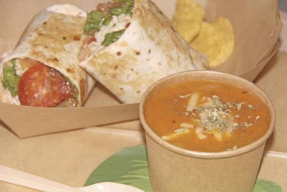 Italian Chicken Wrap Italian Chicken Wrap