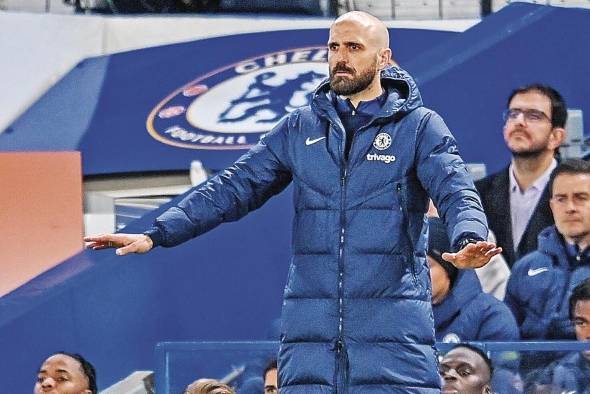 El técnico interino del Chelsea Bruno Saltor El técnico interino del Chelsea Bruno Saltor