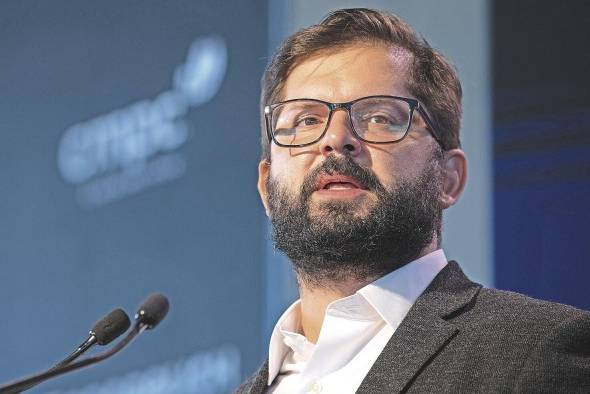 “Mis palabras respecto a la gradualidad y responsabilidad fiscal no eran un disfraz de campaña , sino una convicción profunda”, dijo Boric en el encuentro empresarial “Mis palabras respecto a la gradualidad y responsabilidad fiscal no eran un disfraz de campaña , sino una convicción profunda”, dijo Boric en el encuentro empresarial